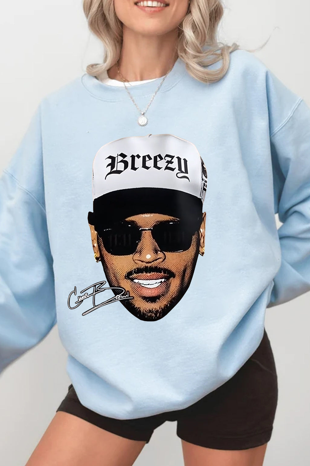 Breezy Chris Brown Merch Sweatshirt For Women