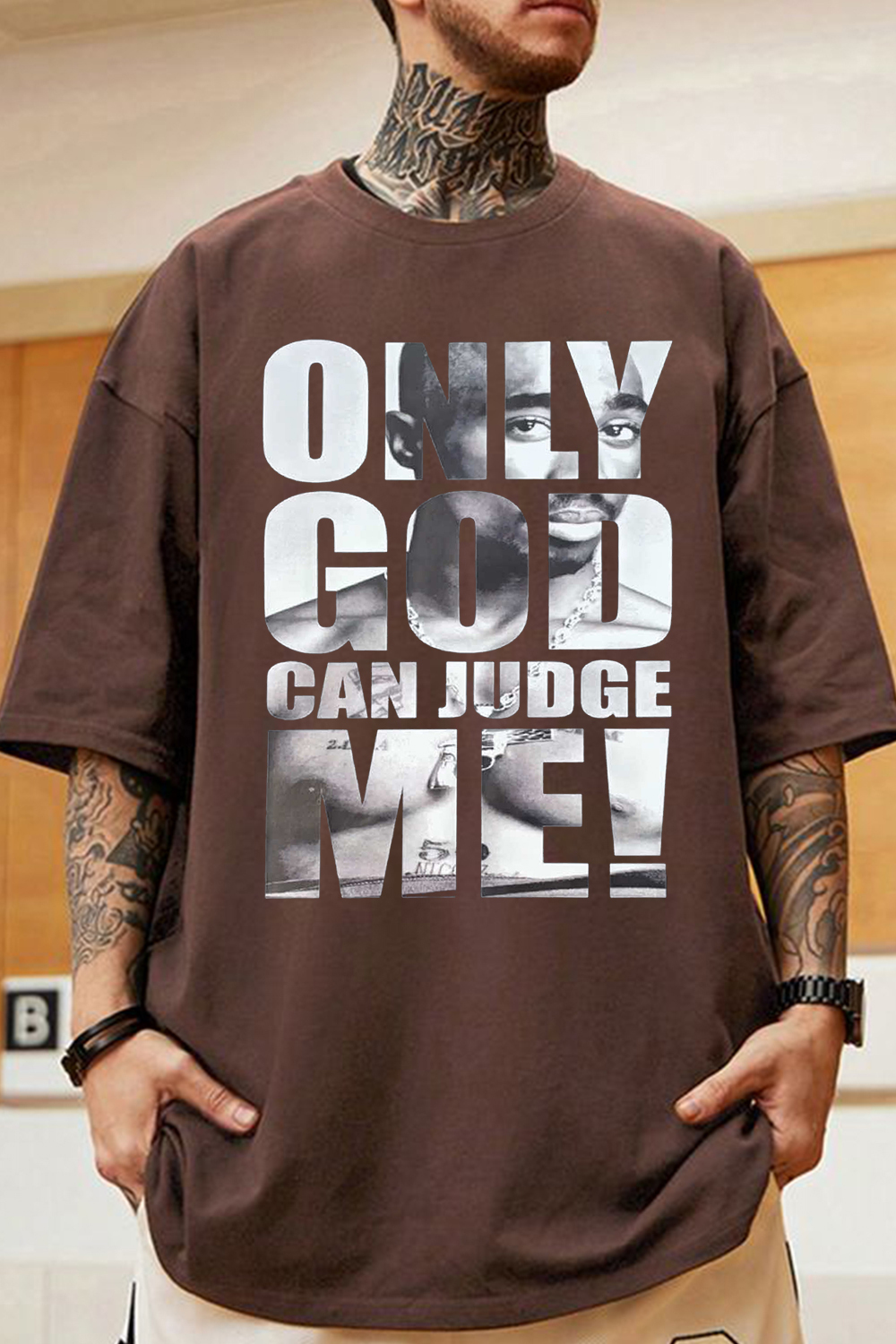 Only God Can Judge Me 2 PAC king T-shirt