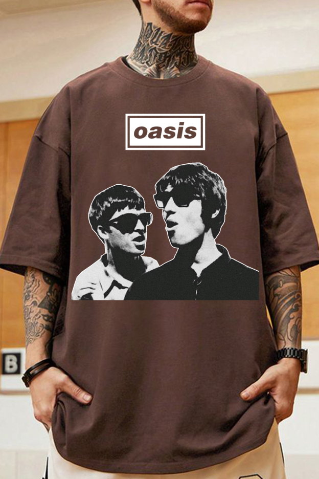 Oasis Unisex T Shirt Definitely Maybe Promo Official Reunion Tour 2025