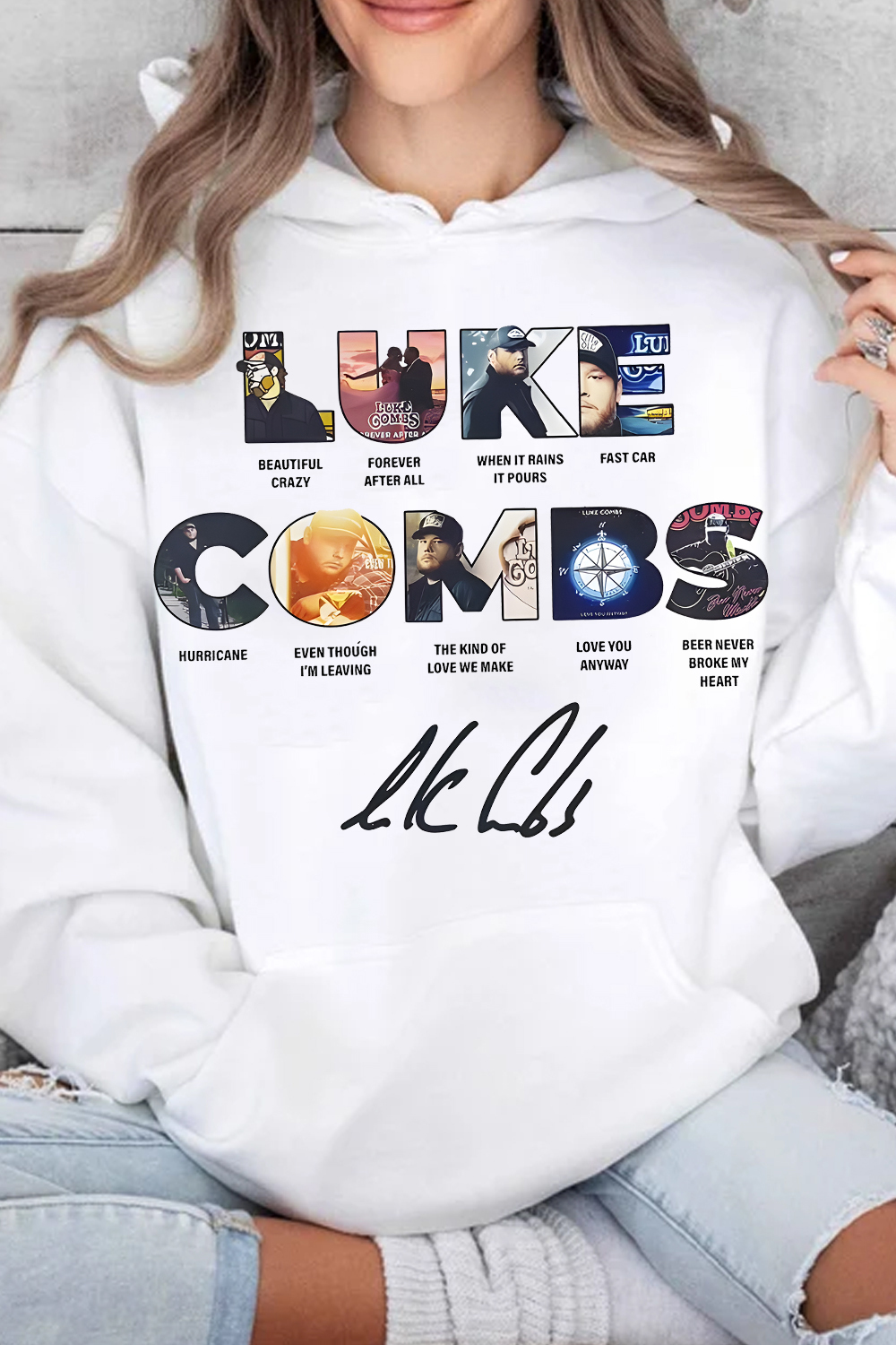 Luke Combs Tour 2025 Hoodie For Women