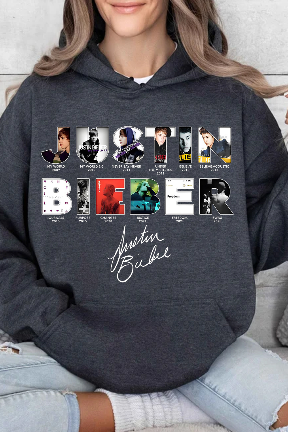 Justin Bieber fans hoodie For Women