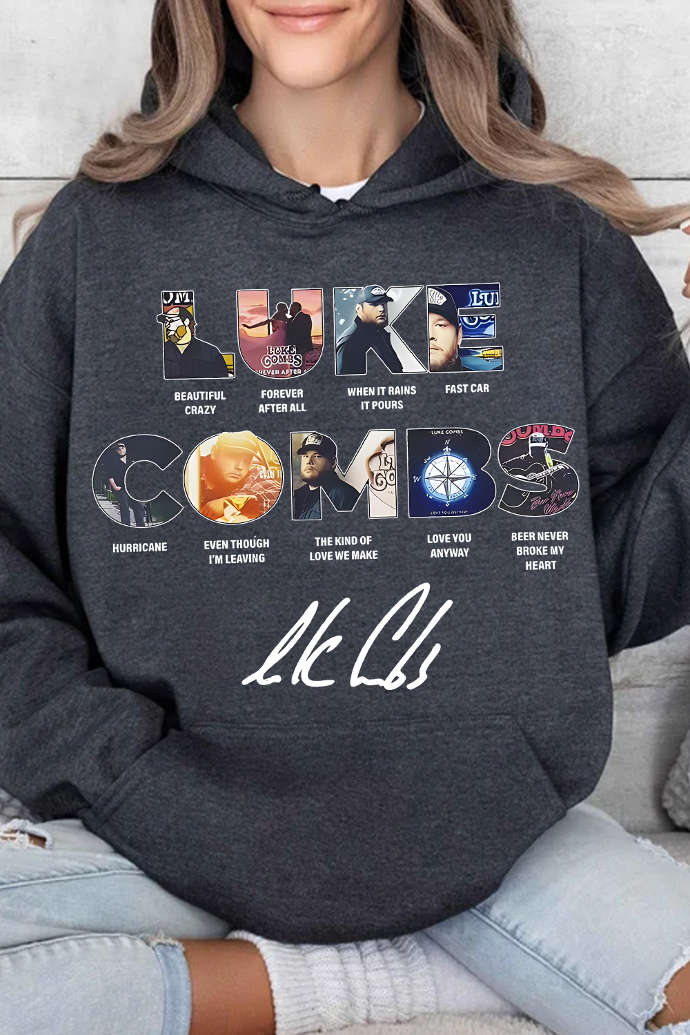 Luke Combs Tour 2025 Hoodie For Women