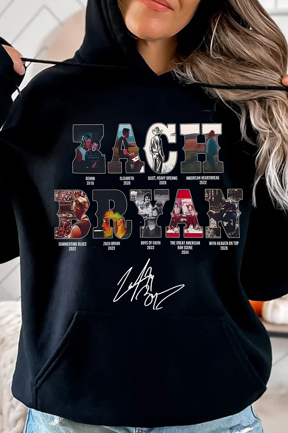 Zach Bryan Fans Women Hoodie