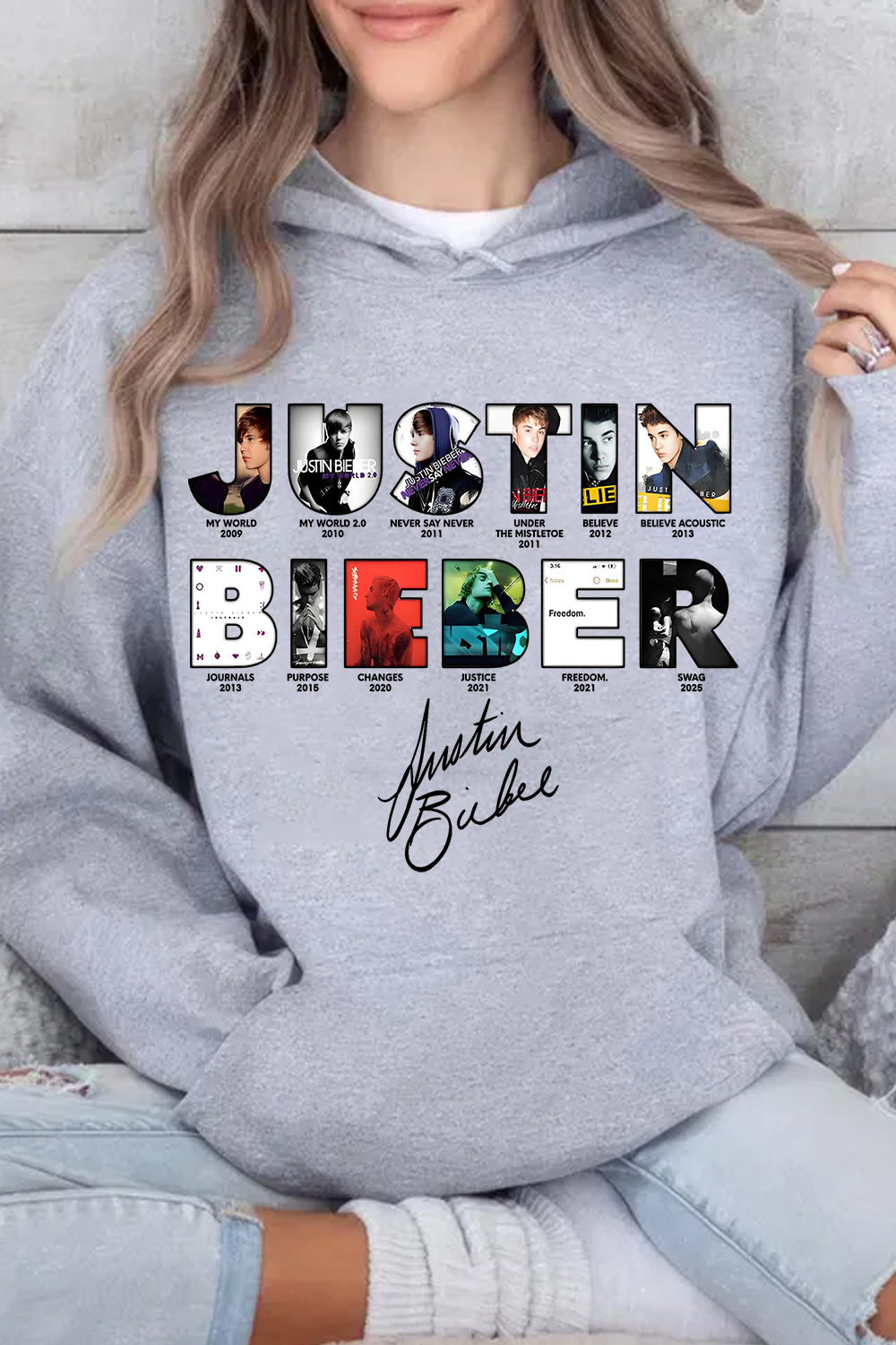 Justin Bieber fans hoodie For Women