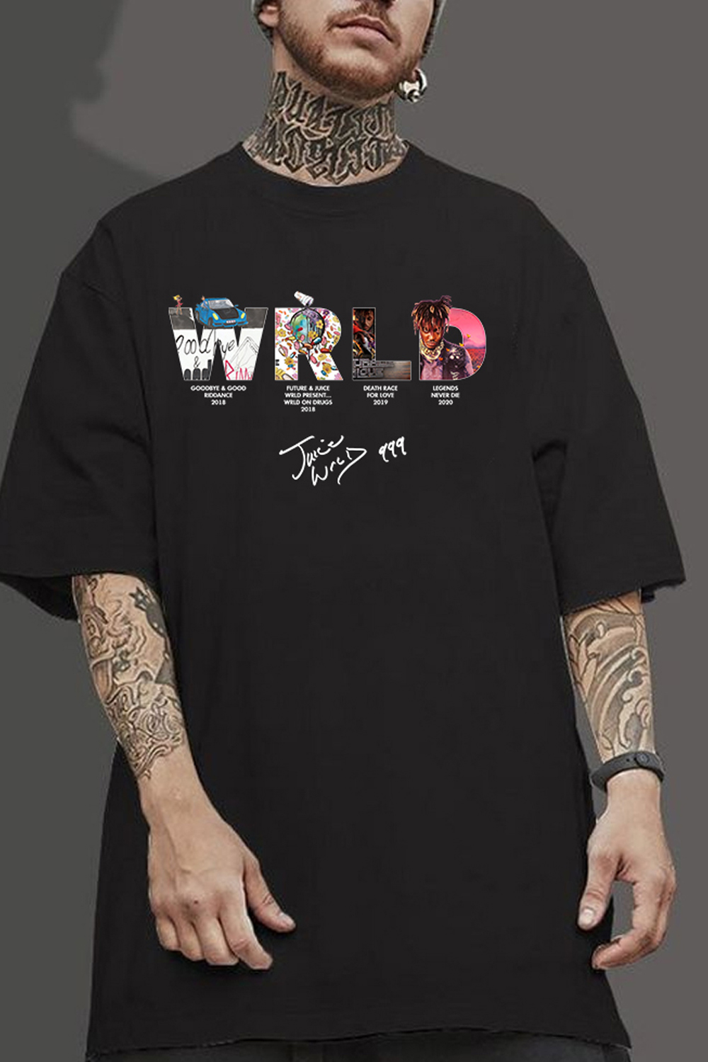 Rapper Juice WRLD Tshirt