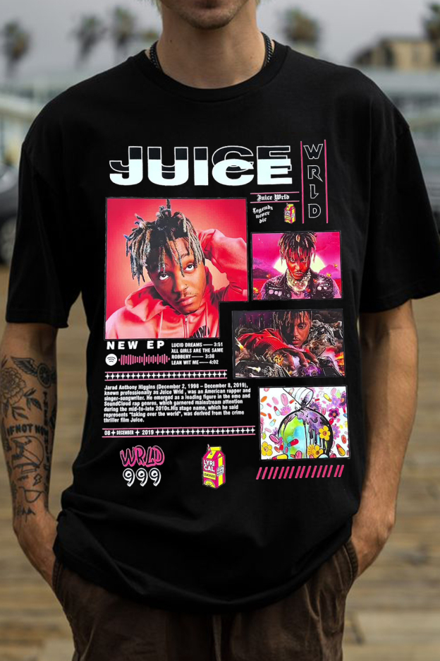JUICE poster short-sleeved men's T-shirt