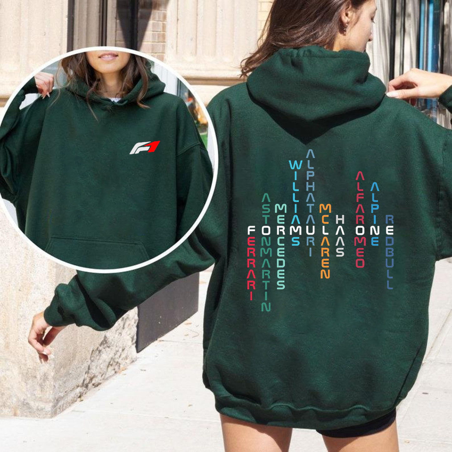 All Teams Formula 1 Unisex 2Sides hoodie