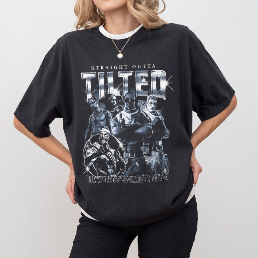 straight Outta Tilted Vintage T-shirt For Women