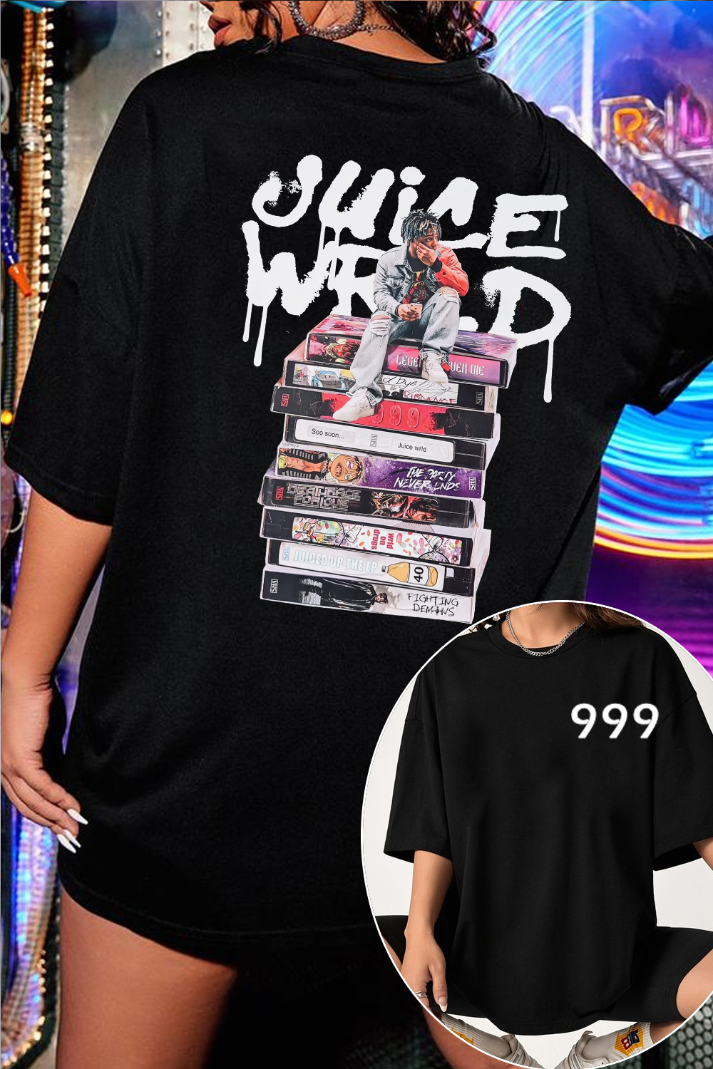 Juicewrld 999 crew neck T-shirt