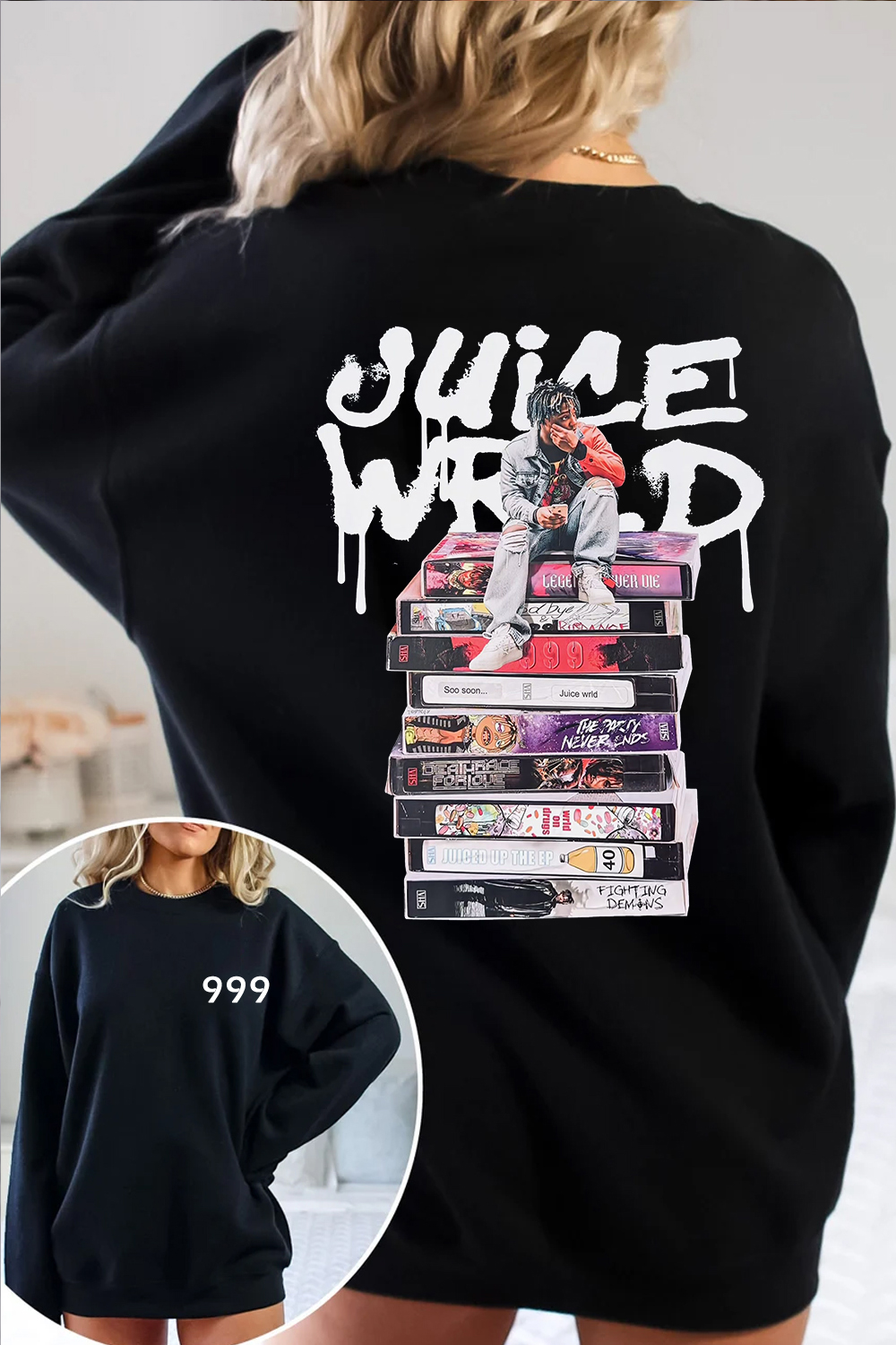 Juicewrld long sleeve  sweatshirt