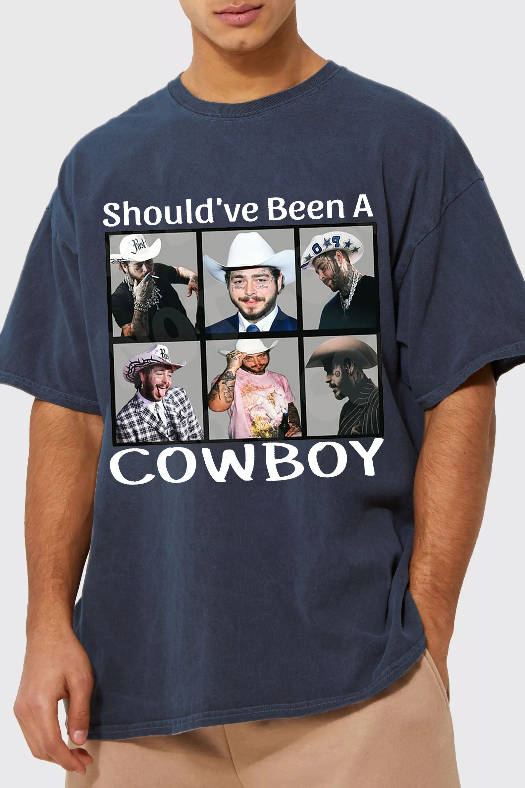 Post Malone ‘Should’ve Been A Cowboy’ T-Shirt-MEN