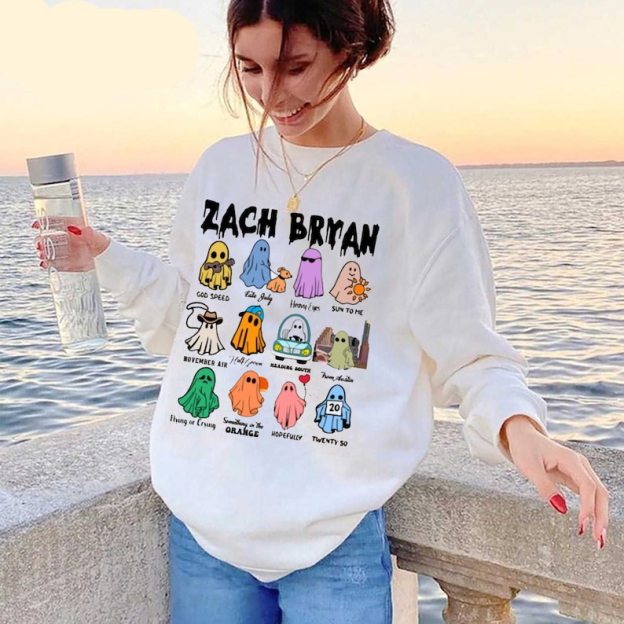 Zach Bryan ghost shirt