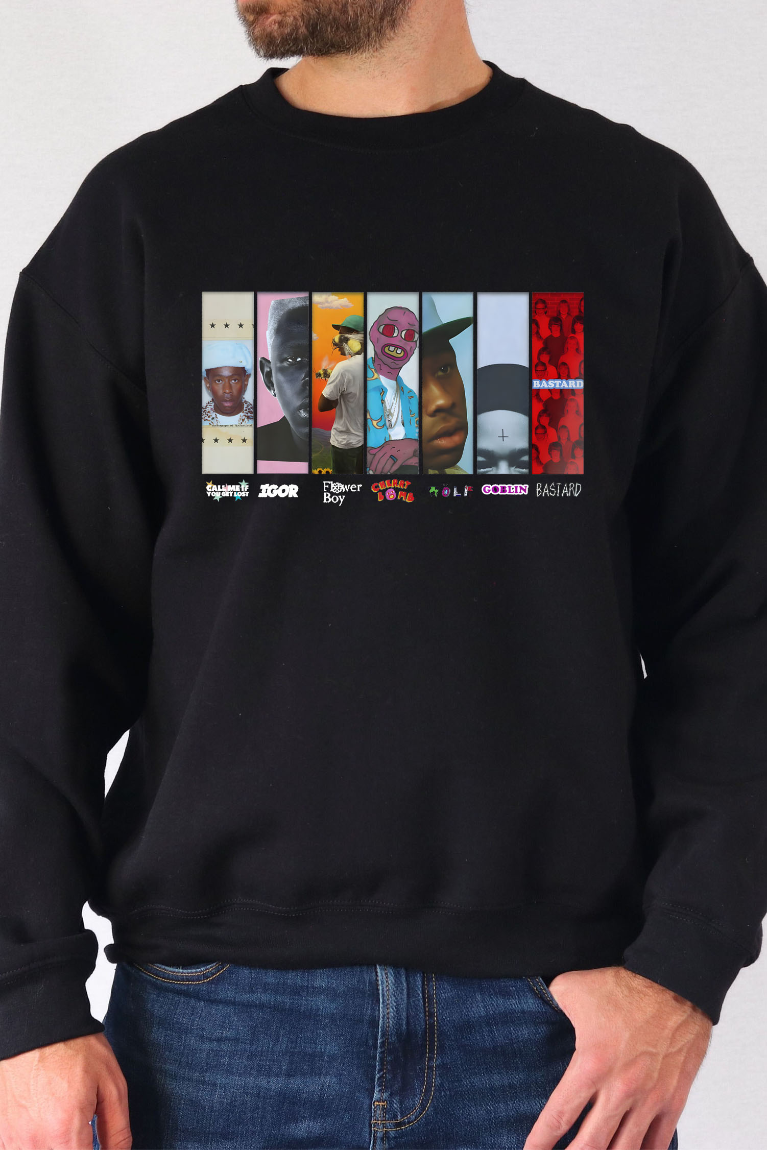 Tyler Albums Version 6 Men Sweatshirt