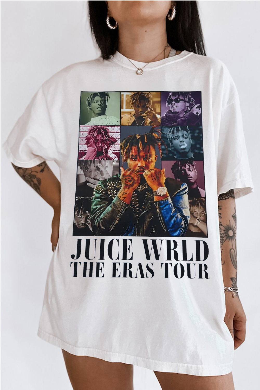 Juicewrld printed casual  T-shirt
