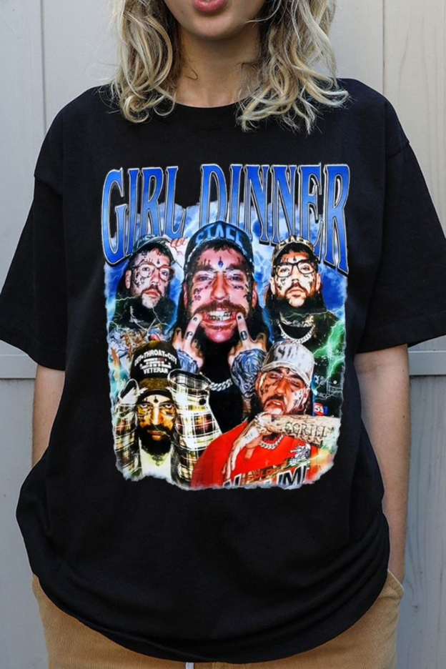 scrim poster short-sleeved t-shirt