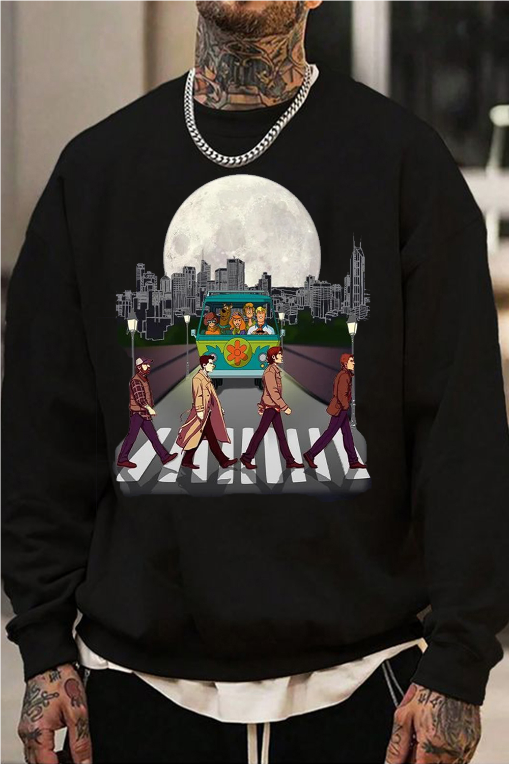 Scoobynatural Supernatural Men sweatshirt