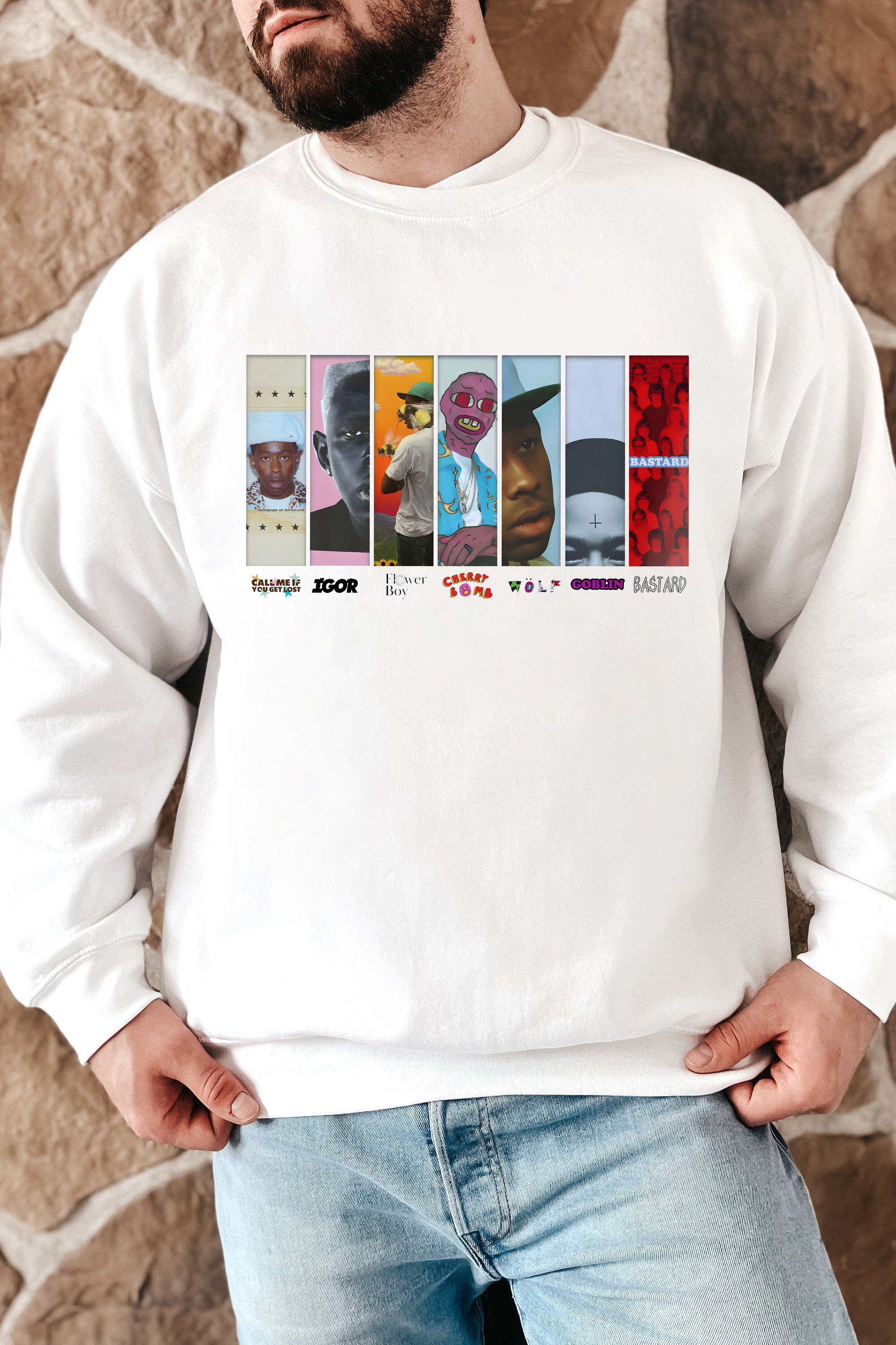 Tyler Albums Version 6 Men Sweatshirt