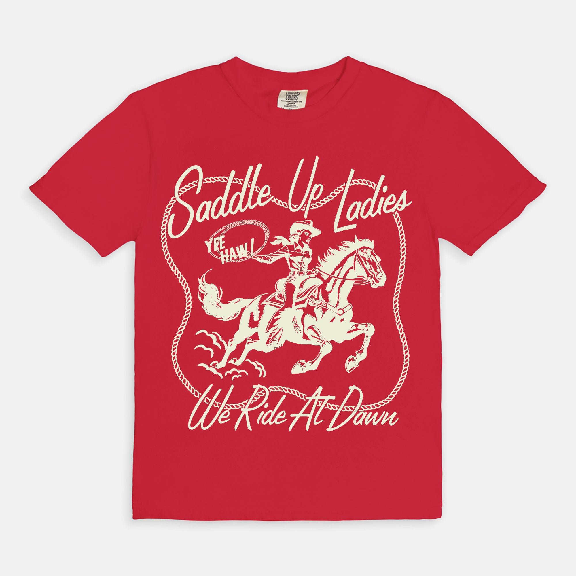 Saddle Up Ladies Tee