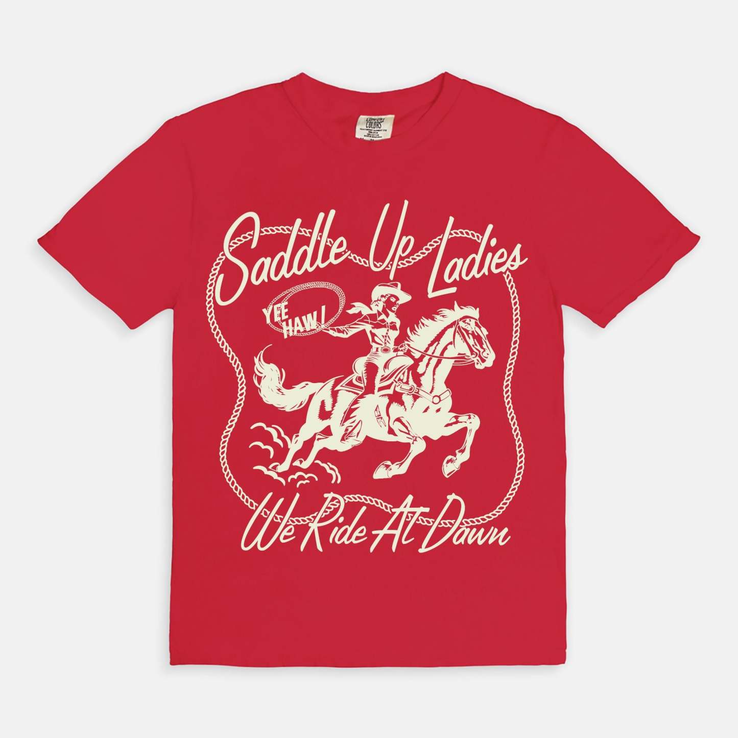Saddle Up Ladies Tee