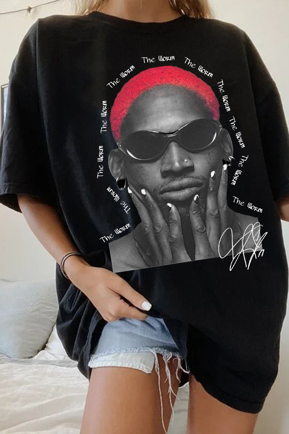 Personalized round neck T-shirt