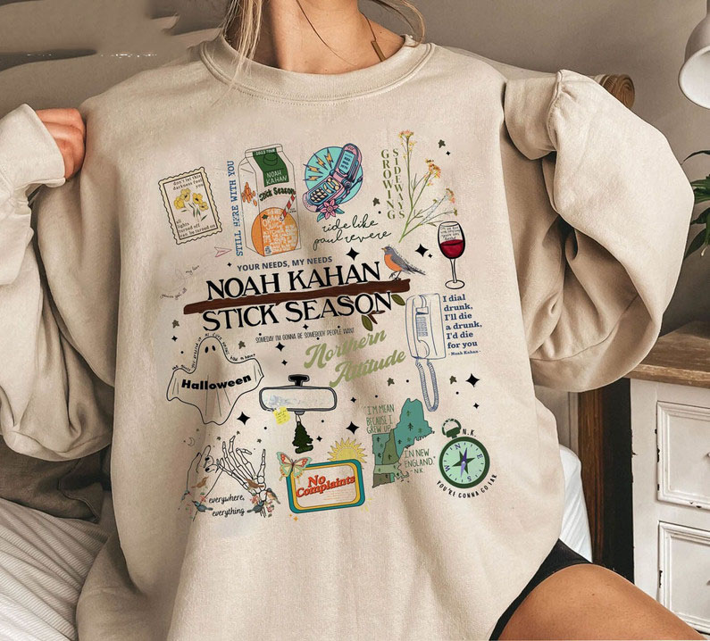 Stick Season Noah Kahan Full Version New Design Sweatshirt