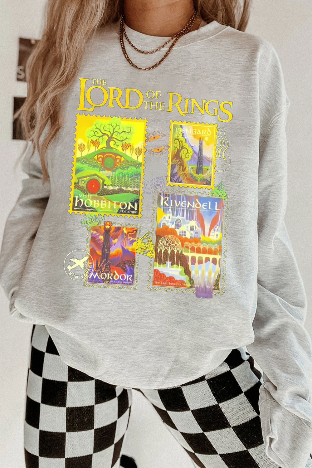 The Lord of the Rings Stamp Women's Sweatshirt