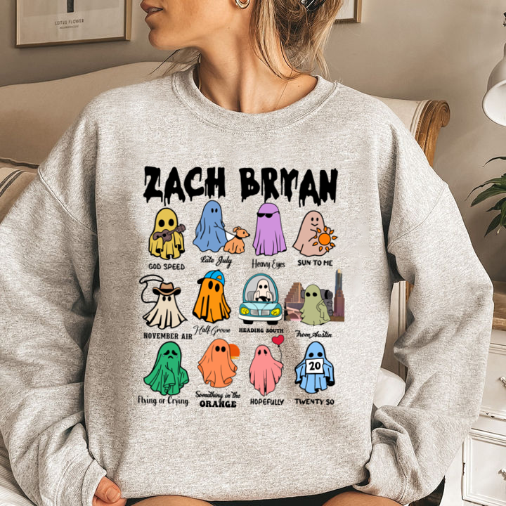 Zach Bryan ghost shirt