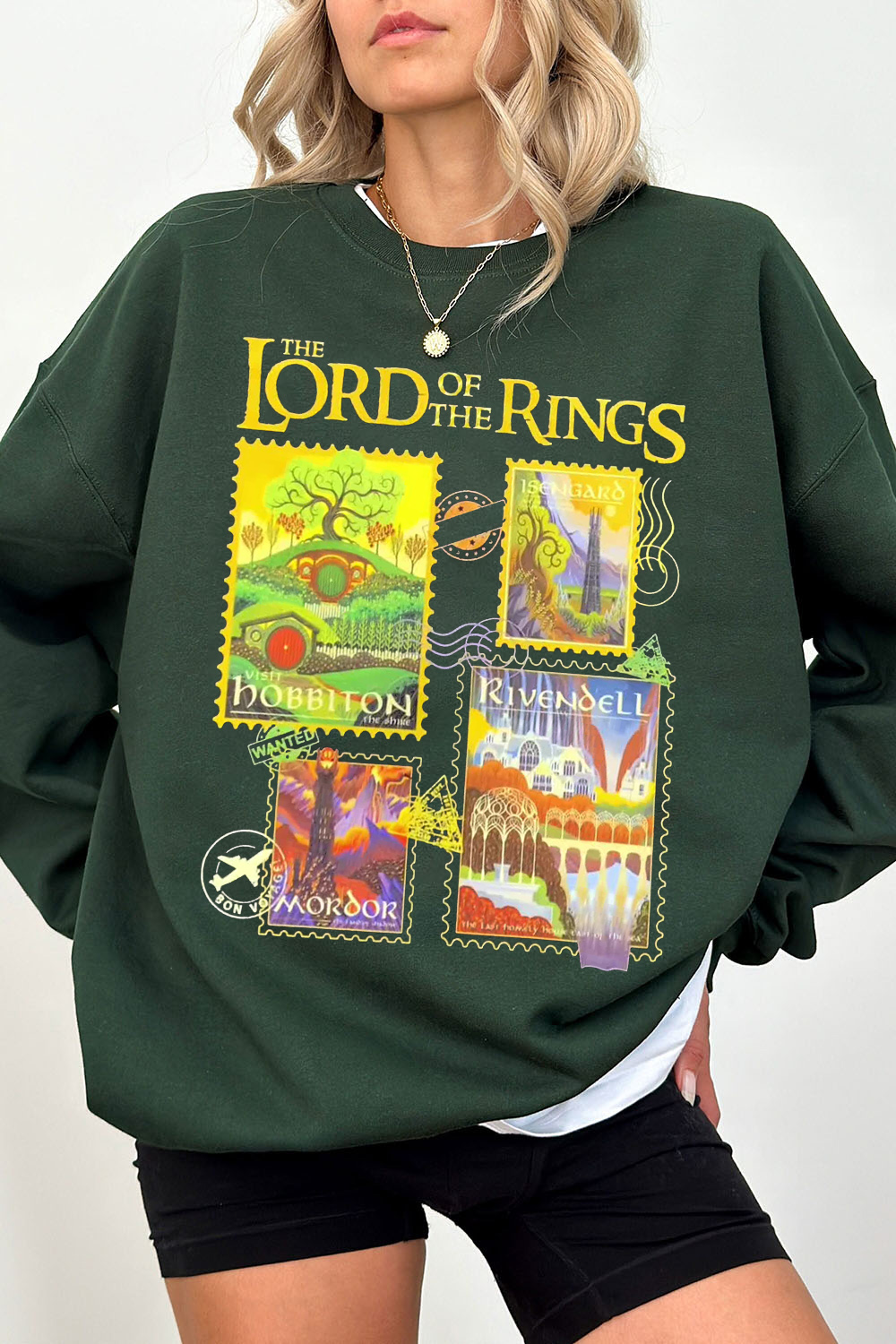 The Lord of the Rings Stamp Women's Sweatshirt