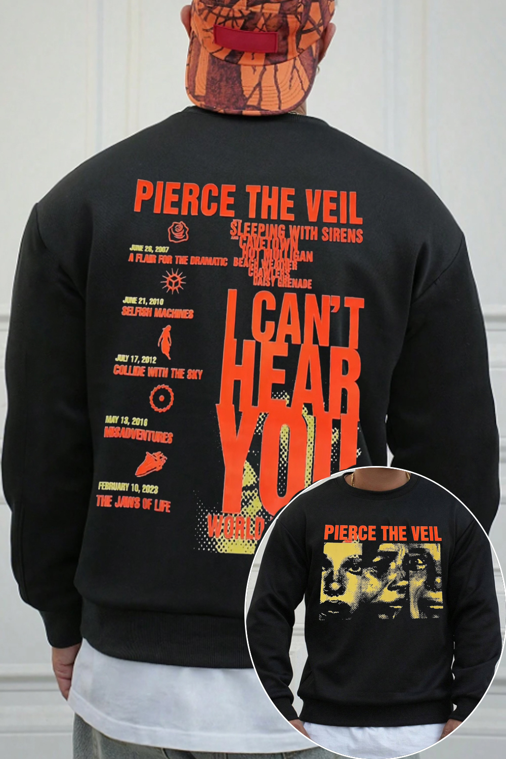 PIERCE THE VEIL Men sweatshirt