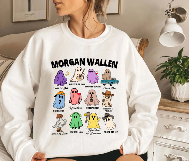 Morgan Wallen Ghost Halloween Sweatshirt