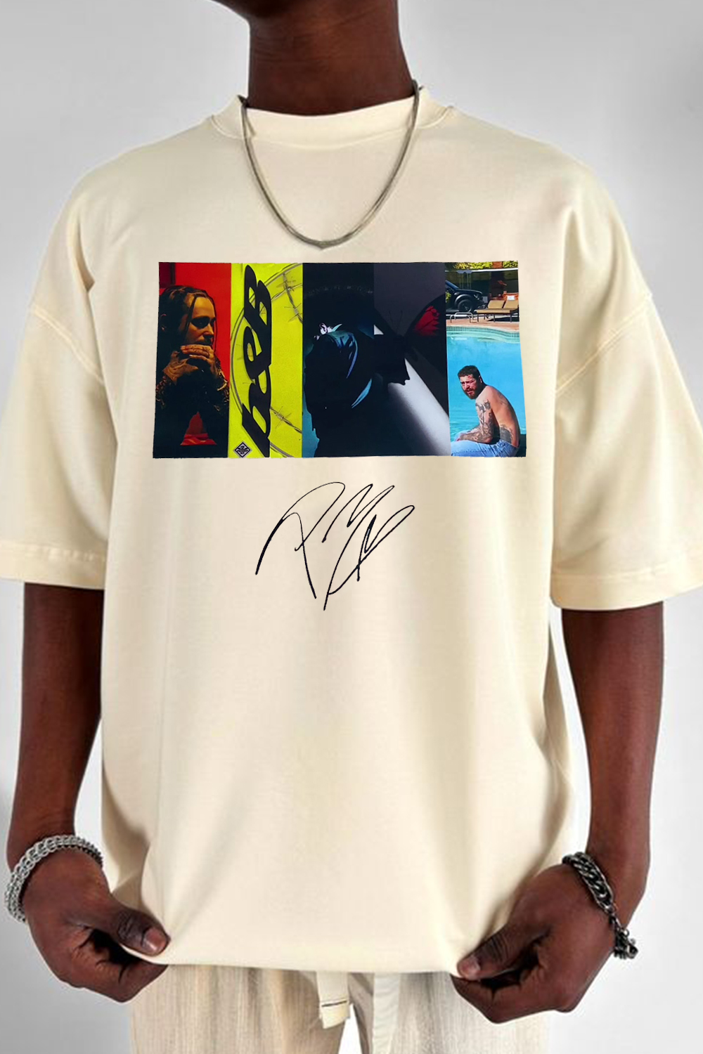 morganwallen printed men's round neck short sleeve t-shirt