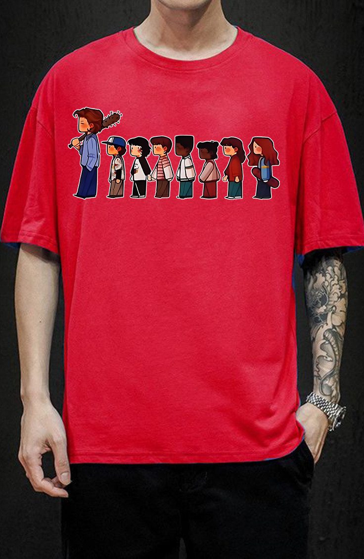 Stranger Things 5 Men Shirt