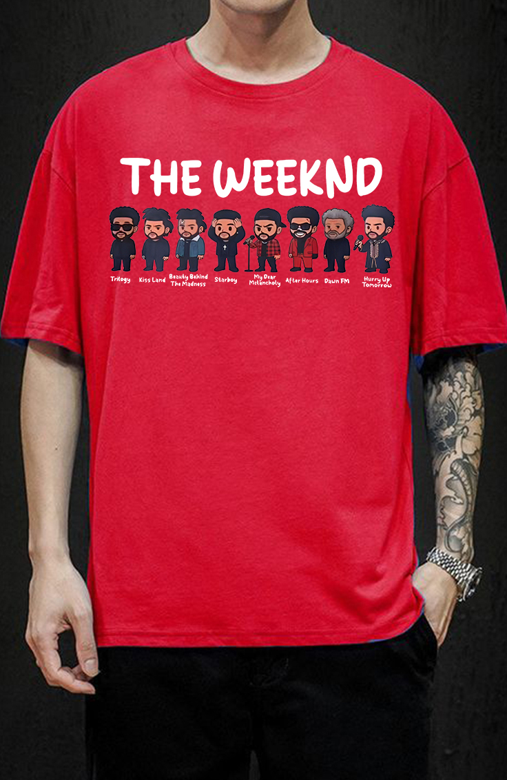 Rock The Weeknd tee and shine brighter