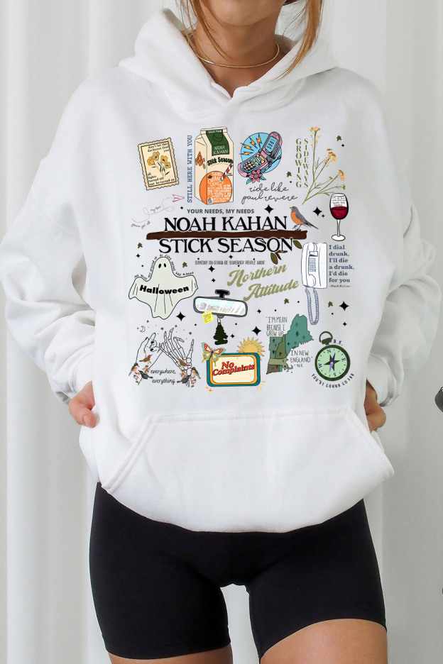 Stick Season Noah Kahan Full Version New Design Hoodie
