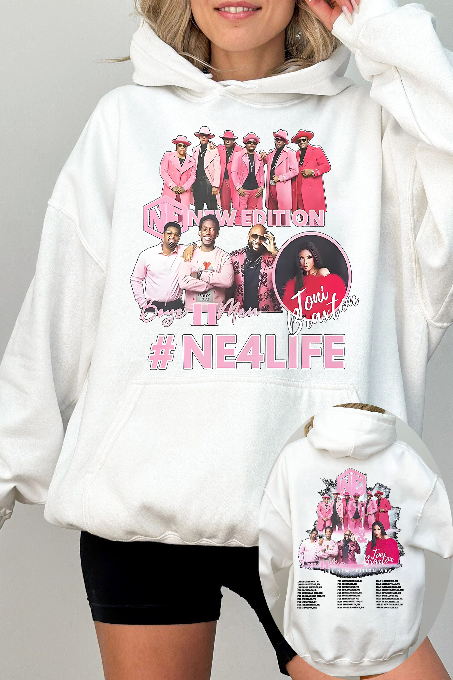 New Edition 2026 Tour Hoodie