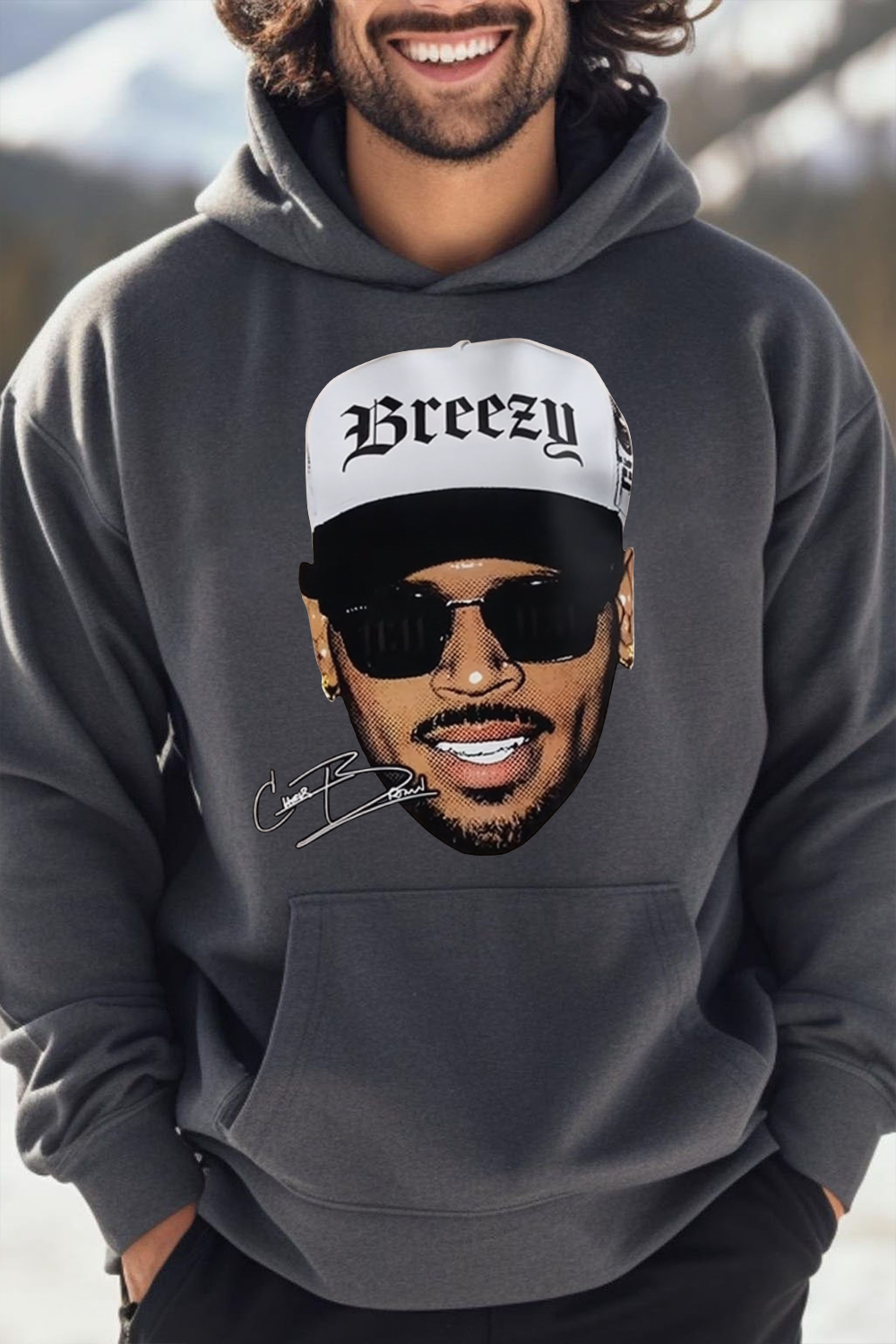 Brez CB Merch HOODIE For MEN