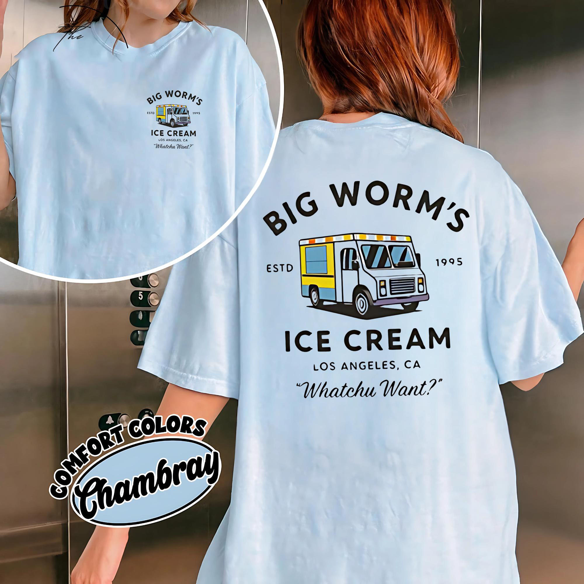 Big Worm Ice Cream Friday Movie Unisex Shirt