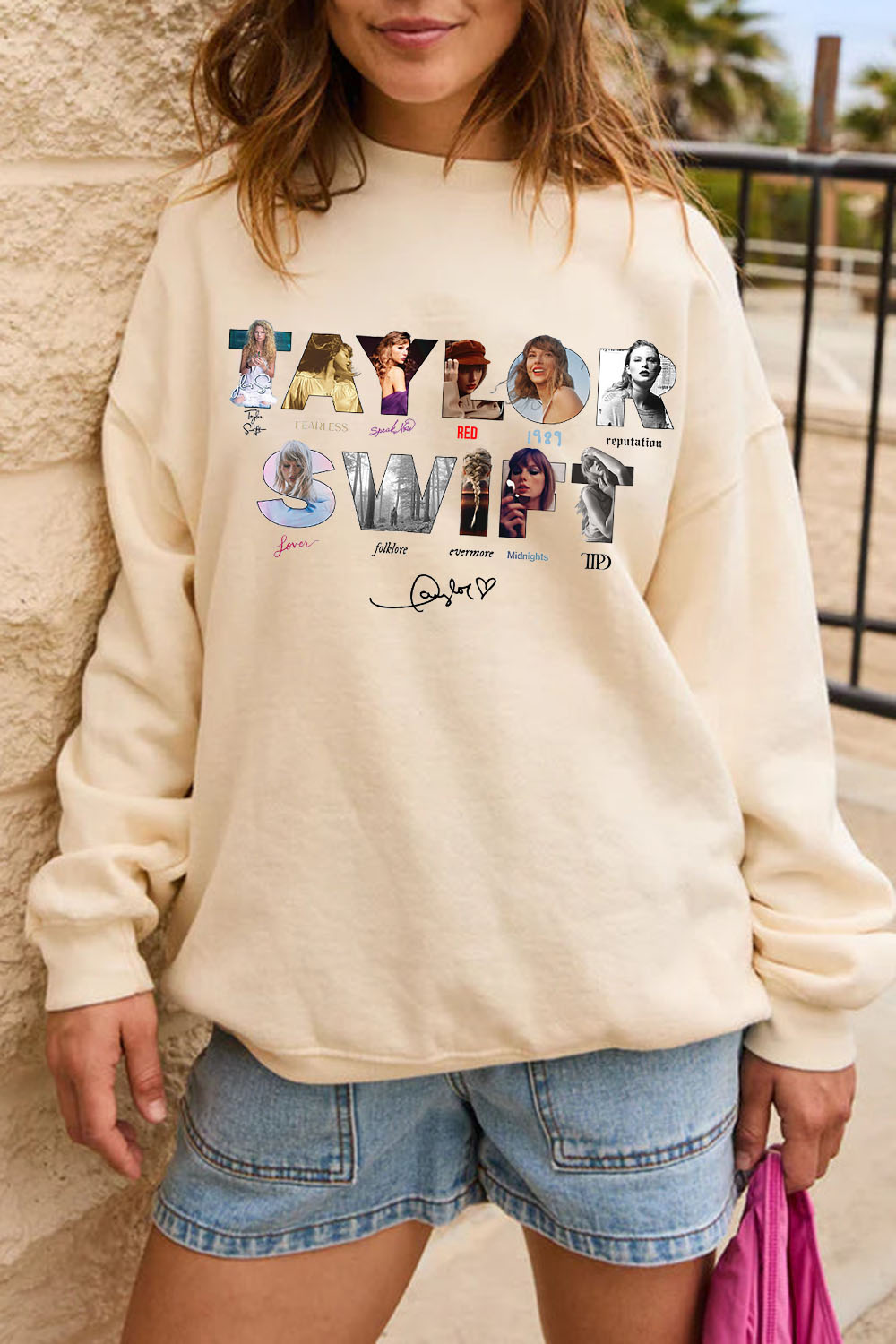 T S Album Cover Sweatshirt