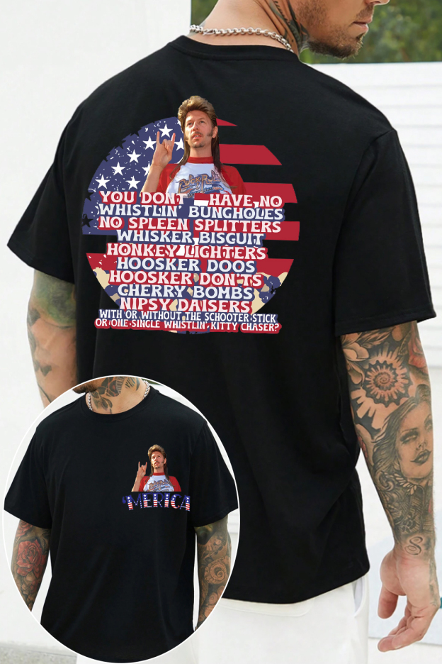 4th of July 2-sided T-shirt