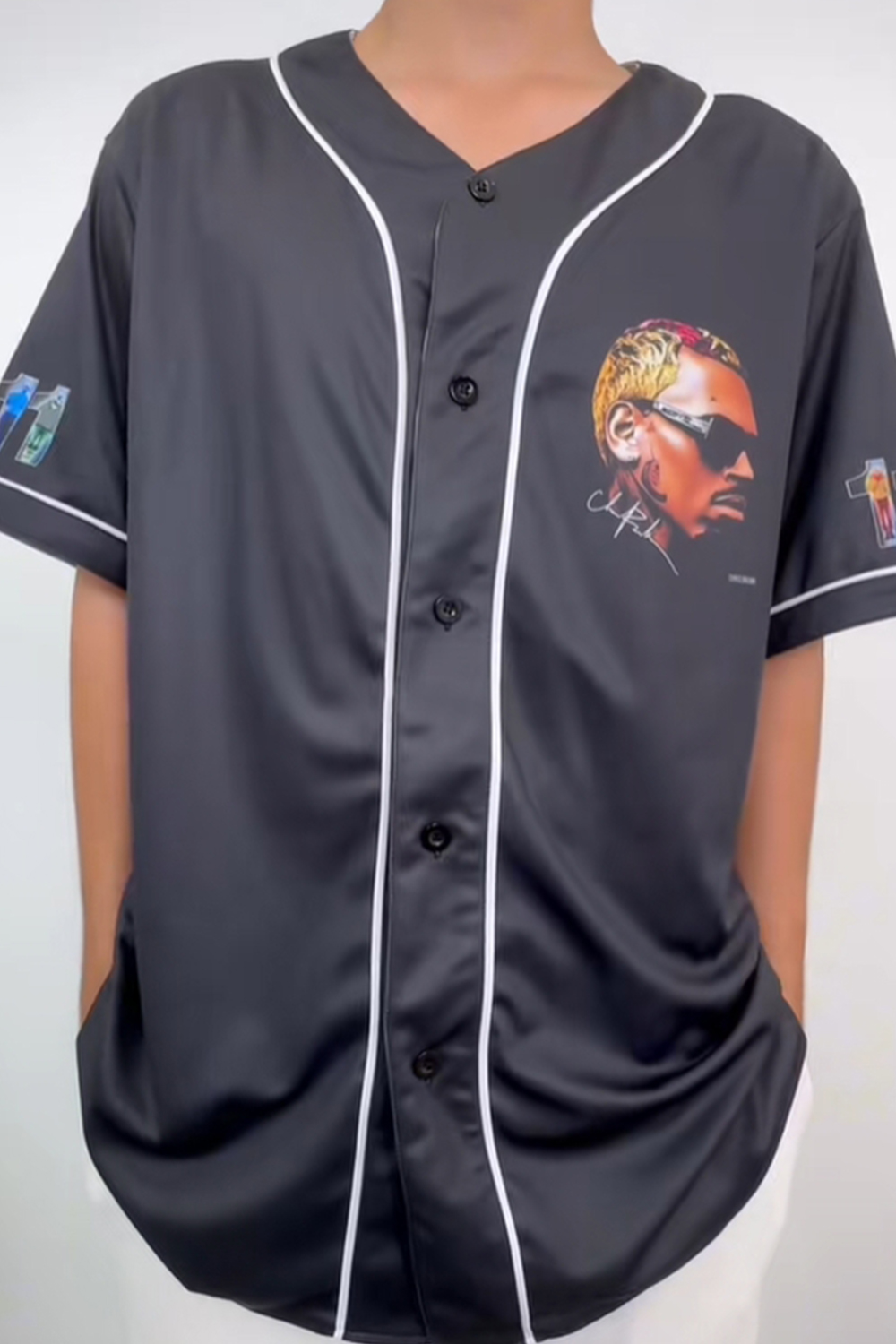 CBrown 1111 Tour Baseball Jersey