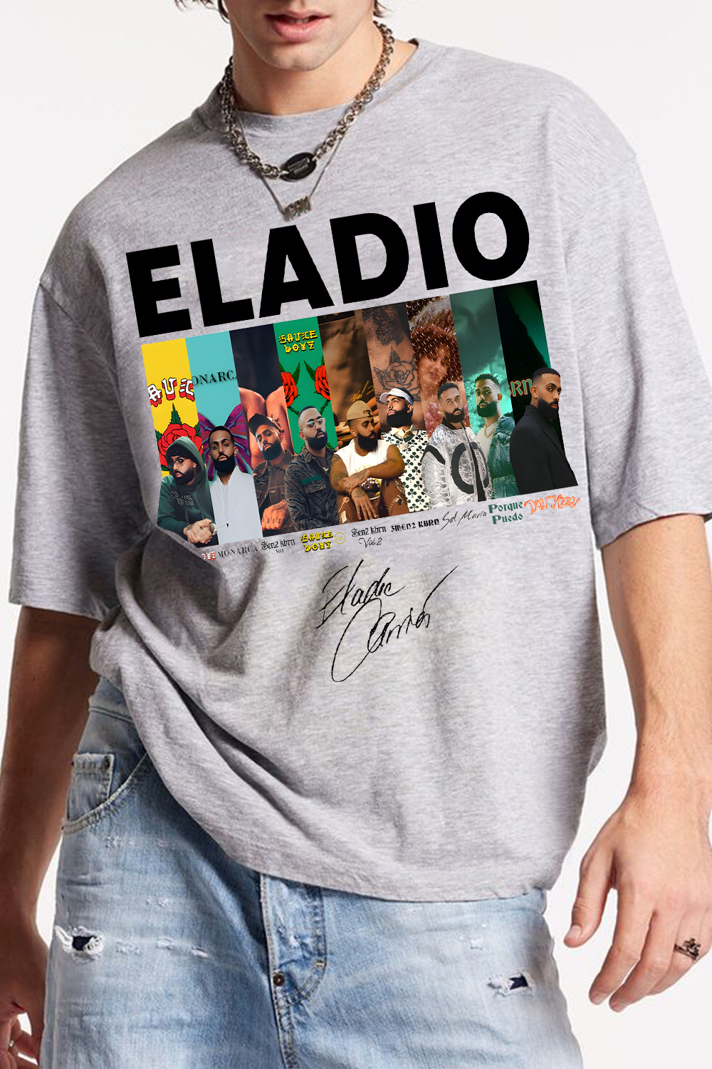 Graphic Album Eladio Shirt, Eladio Carrión Unisex T-Shirt 