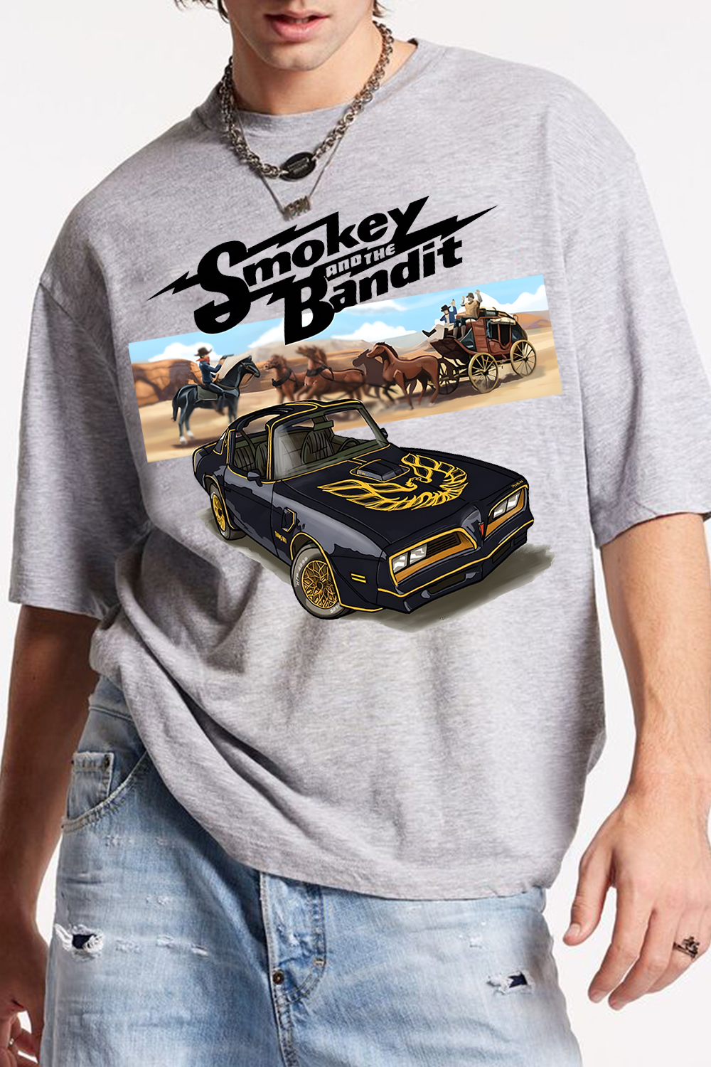 SMOKEY AND THE BANDIT Short-Sleeved T-shirt
