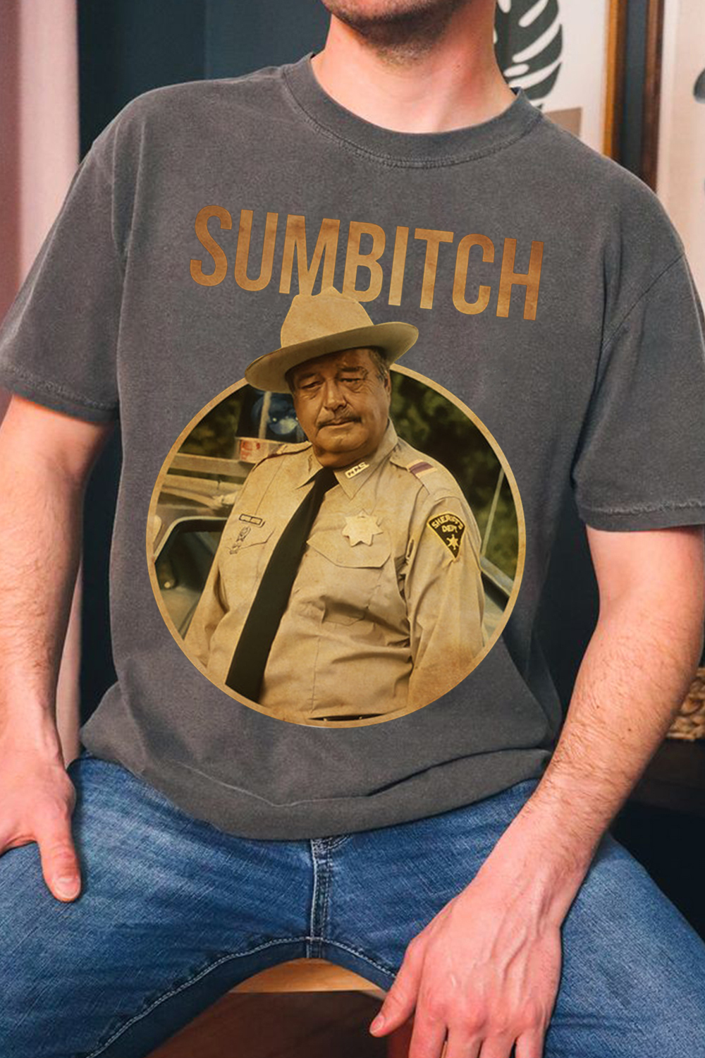 SUMBITCH JUSTICE SHERIFF BANDIT T-Shirt