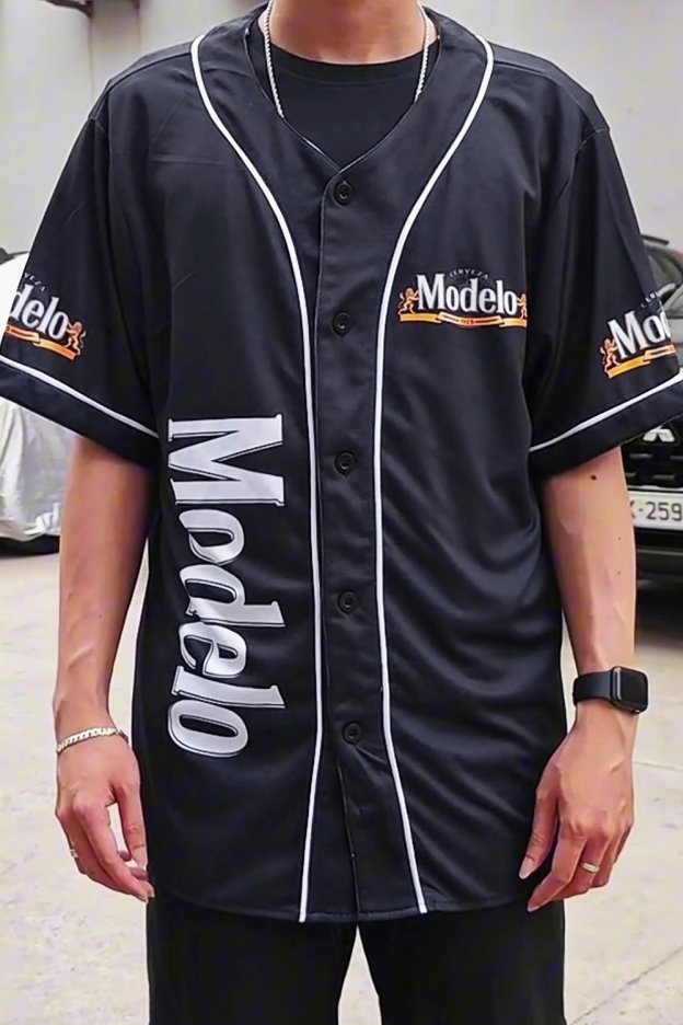 Bento Juarez x Cerveza Modelo  Baseball Jersey