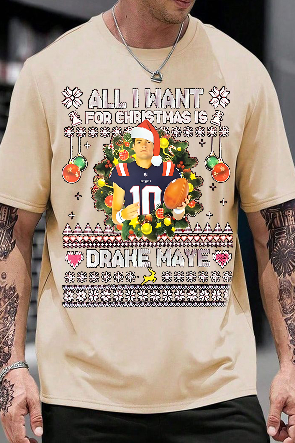 Drake Maye Men Tee