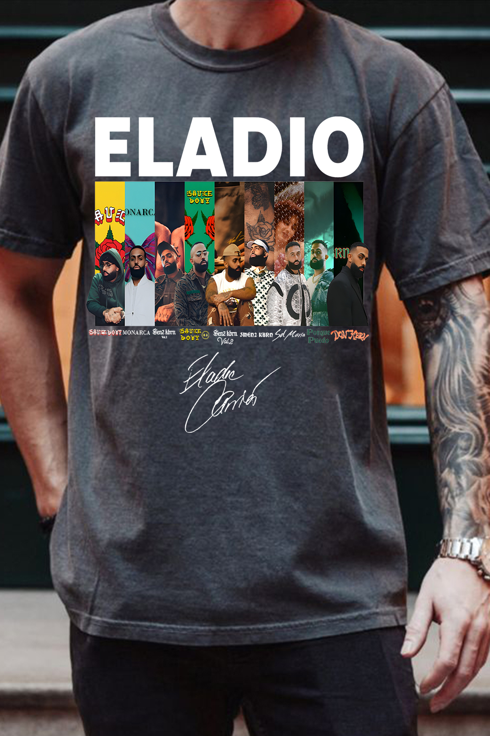 Graphic Album Eladio Shirt, Eladio Carrión Unisex T-Shirt 