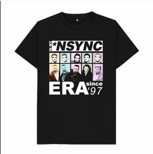 In My NSYNC Era Since 97 Vintage Nsync Men Tee