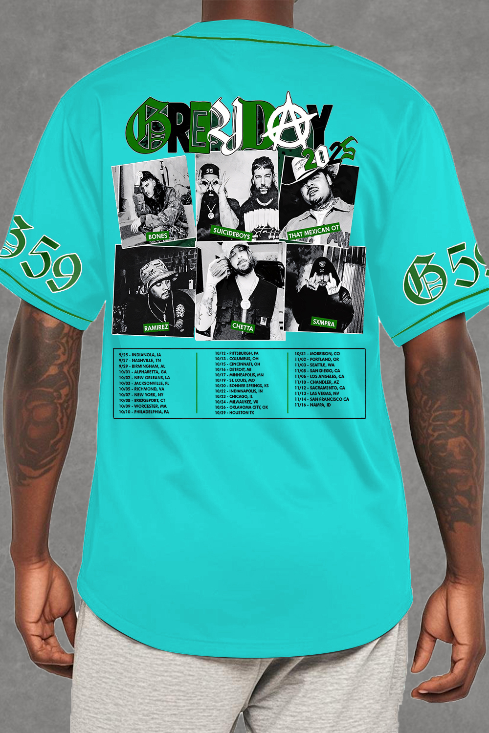 Suicideboy G59 Baseball Jersey