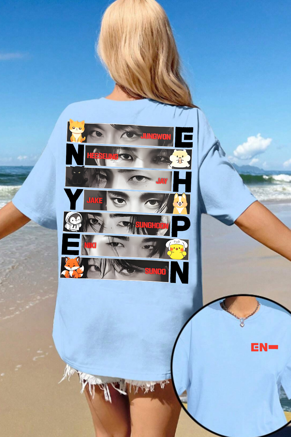 Enhypen 2-Side Fans Shirt