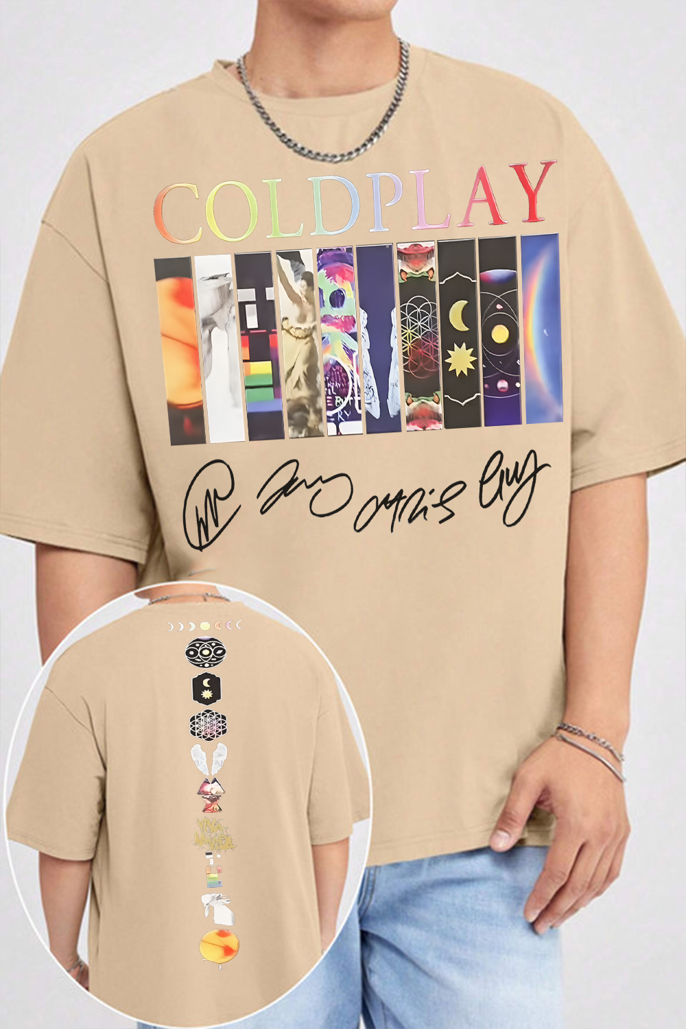 coldplay  T-shirt